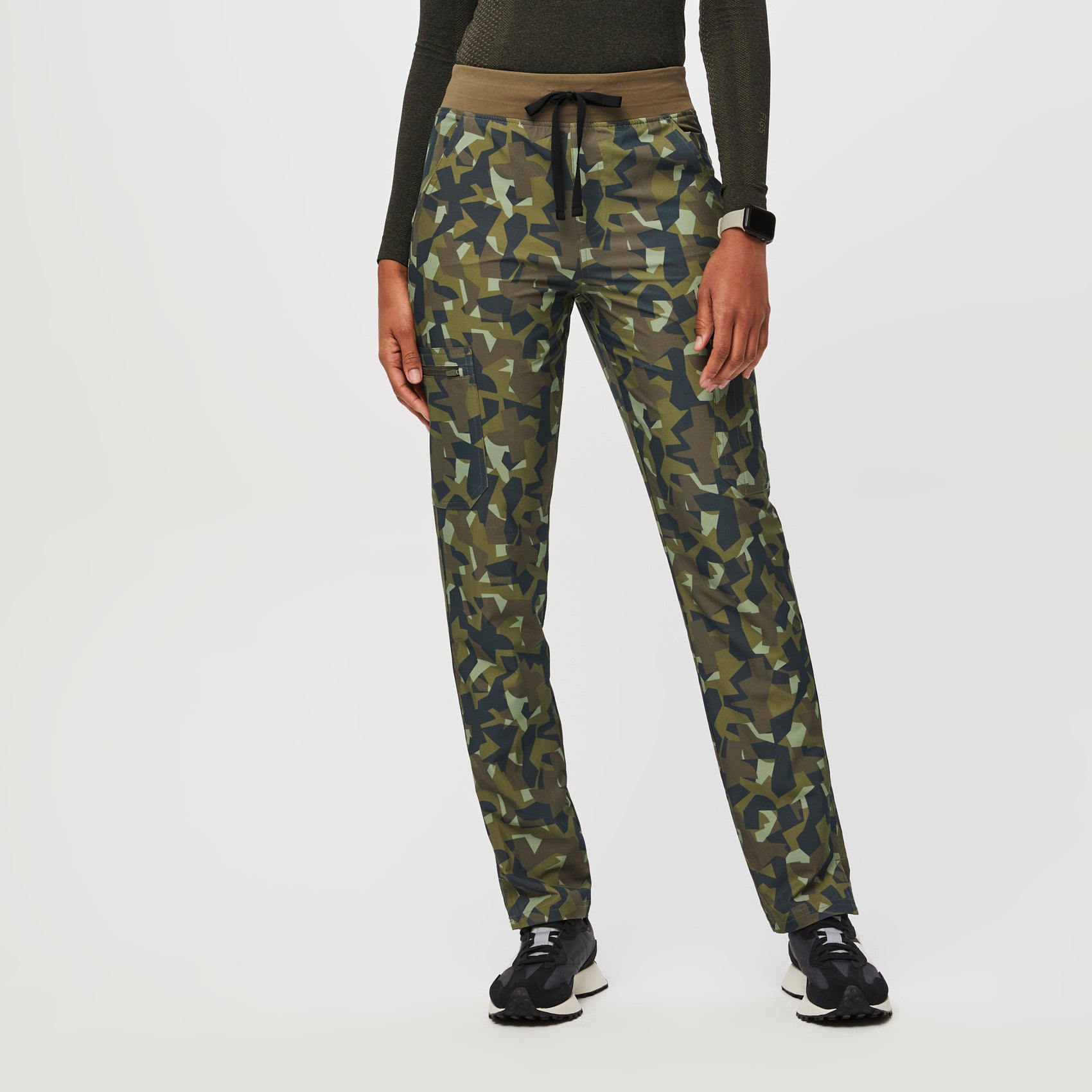 Pants for Women High Waist,Women's Camouflage Jogger