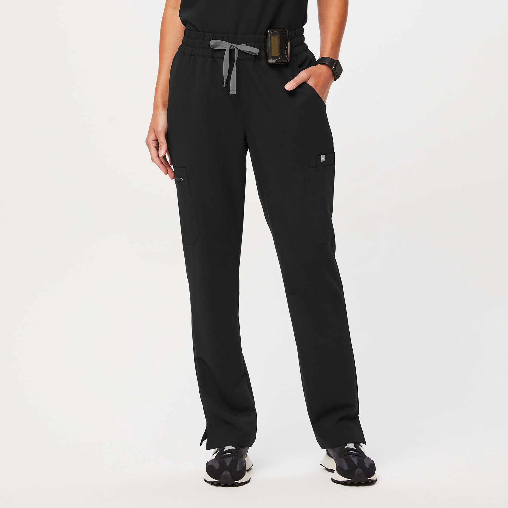 Pantalon d'uniforme médical Dowa à taille haute