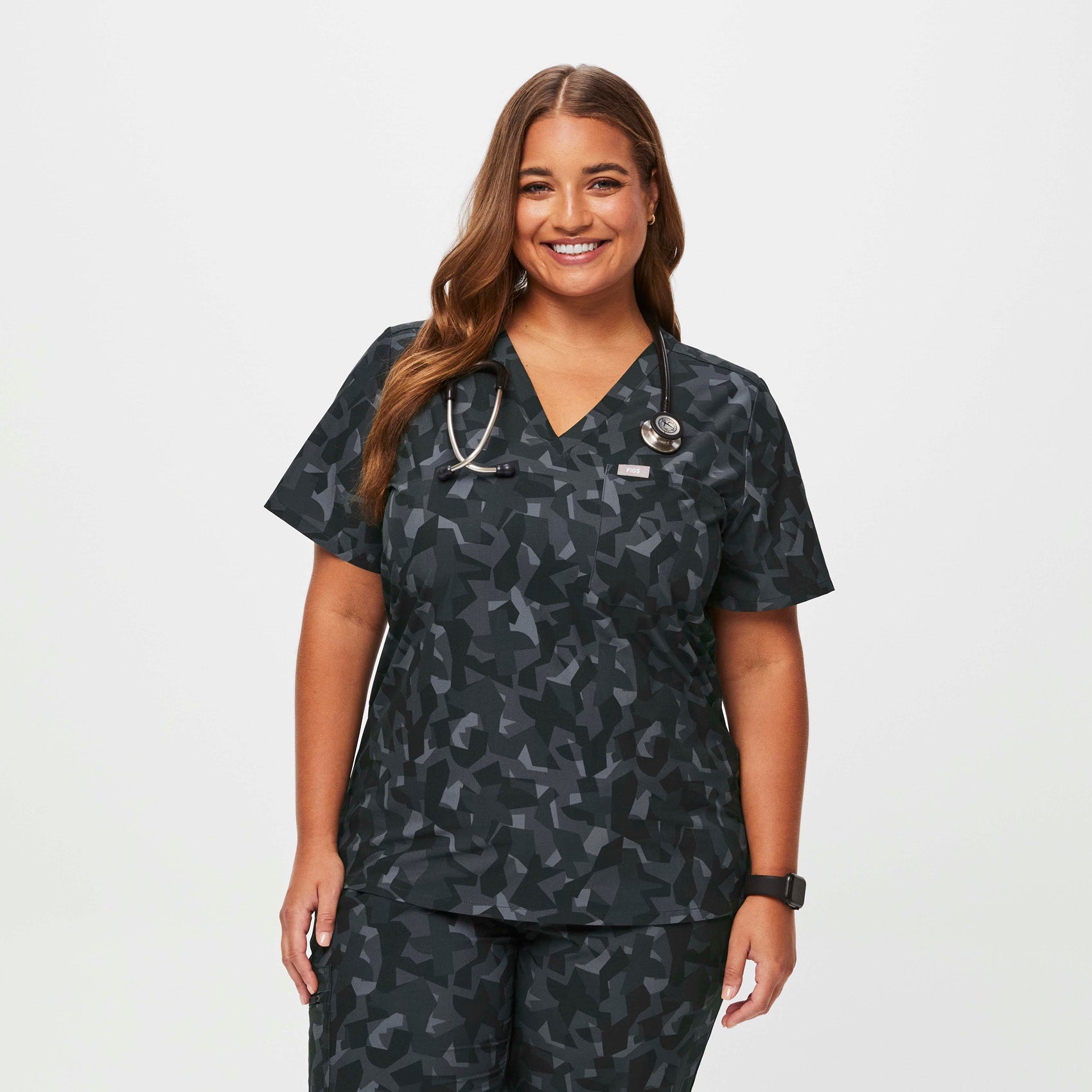 Women's Catarina One-Pocket Scrub Top™ - British Racing Green · FIGS