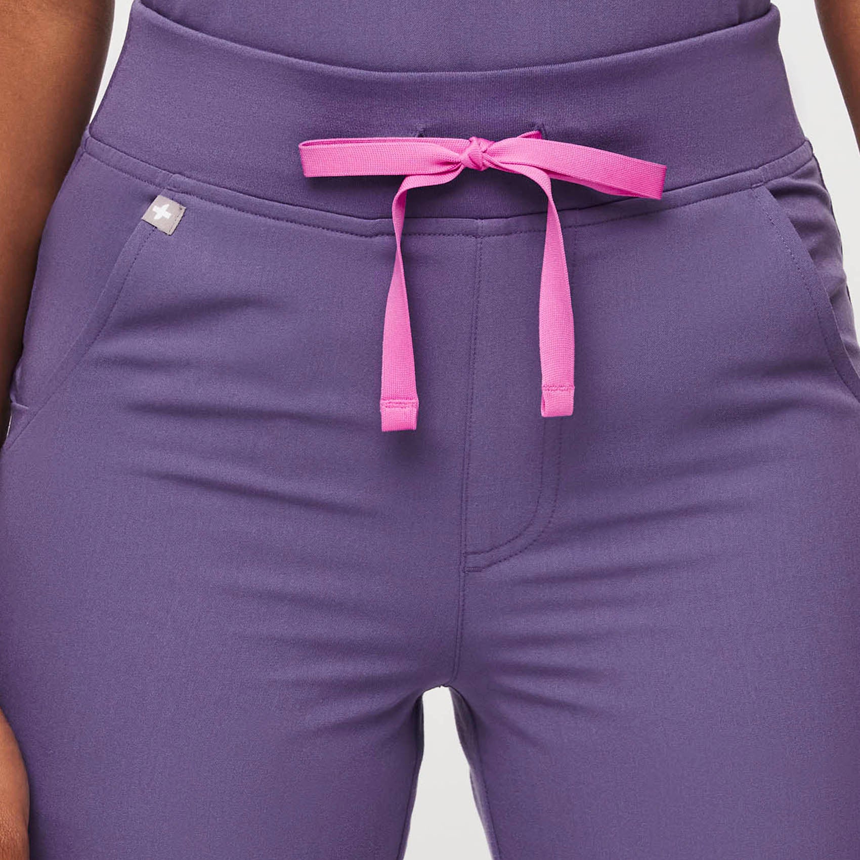 Pantalones deportivos para mujer con bolsillos laterales con cordón  Pantalones Joggers Yoga yeacher