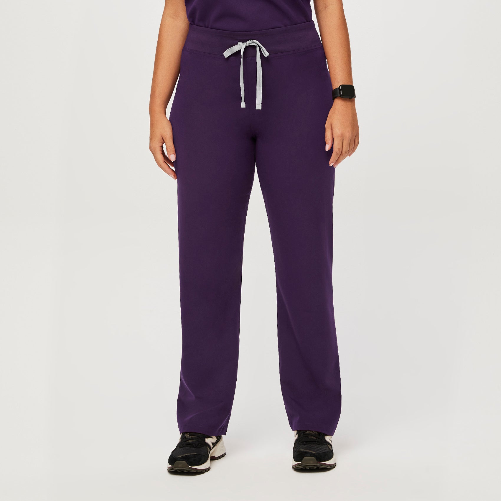 Women's High Waisted Livingston™ Scrub Pants - Purple Jam · FIGS