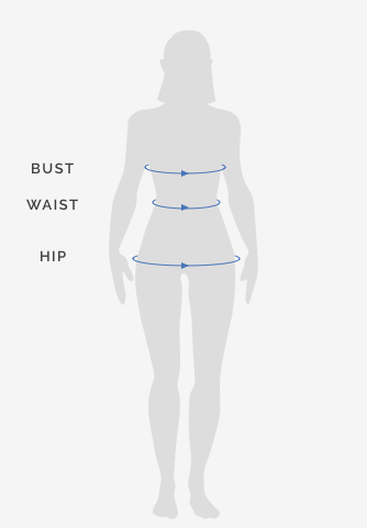 Bust And Waist Size Chart