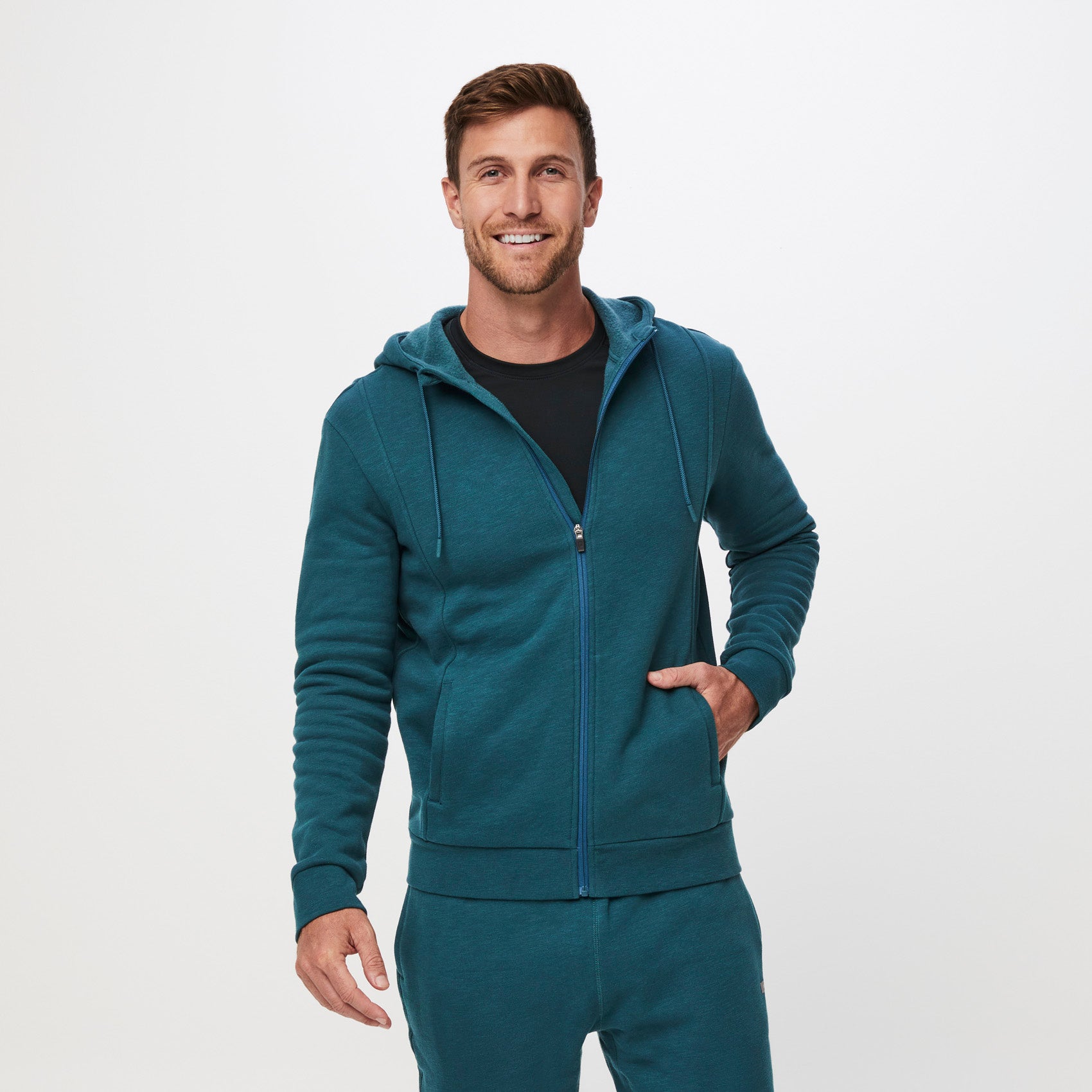 Men's Zip Through Hoodie