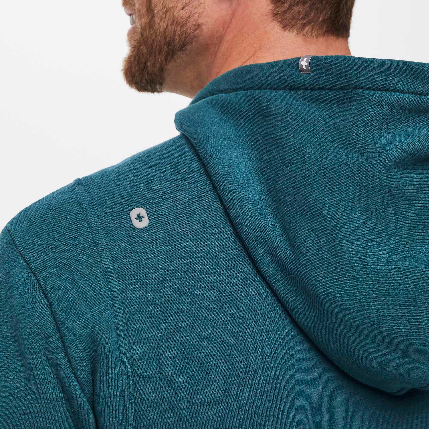 Men's Essential Hoodie - Caribbean Blue · FIGS