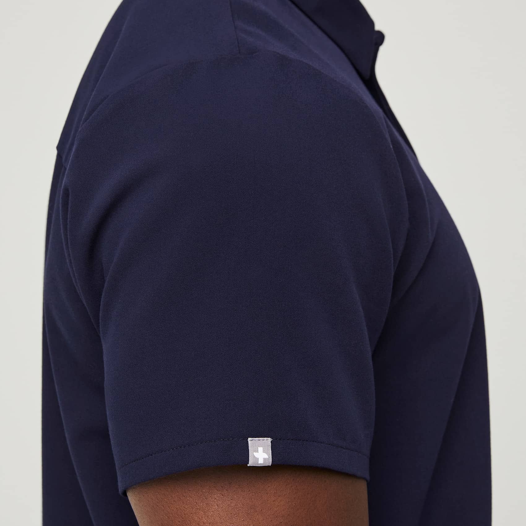 Men's Lima Shortsleeve ScrubPolo™ - Black · FIGS