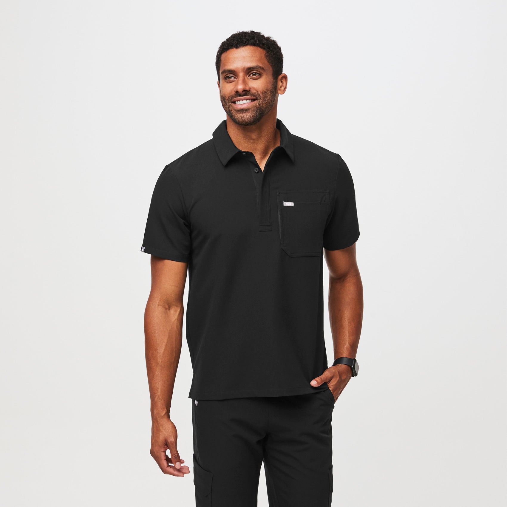 FIGSPRO Men's Shortsleeve Polo