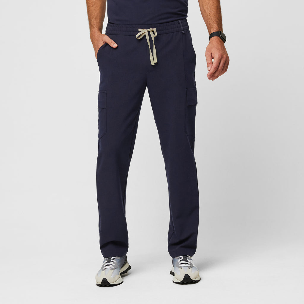 men's Navy Namiro Cargo - Short Scrub Pants - XS - Short / Navy - FIGS ...