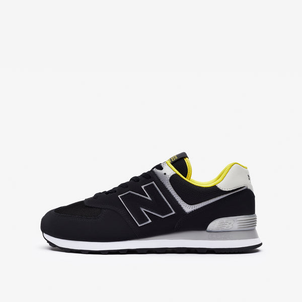 new balance 574 mens shoes all black