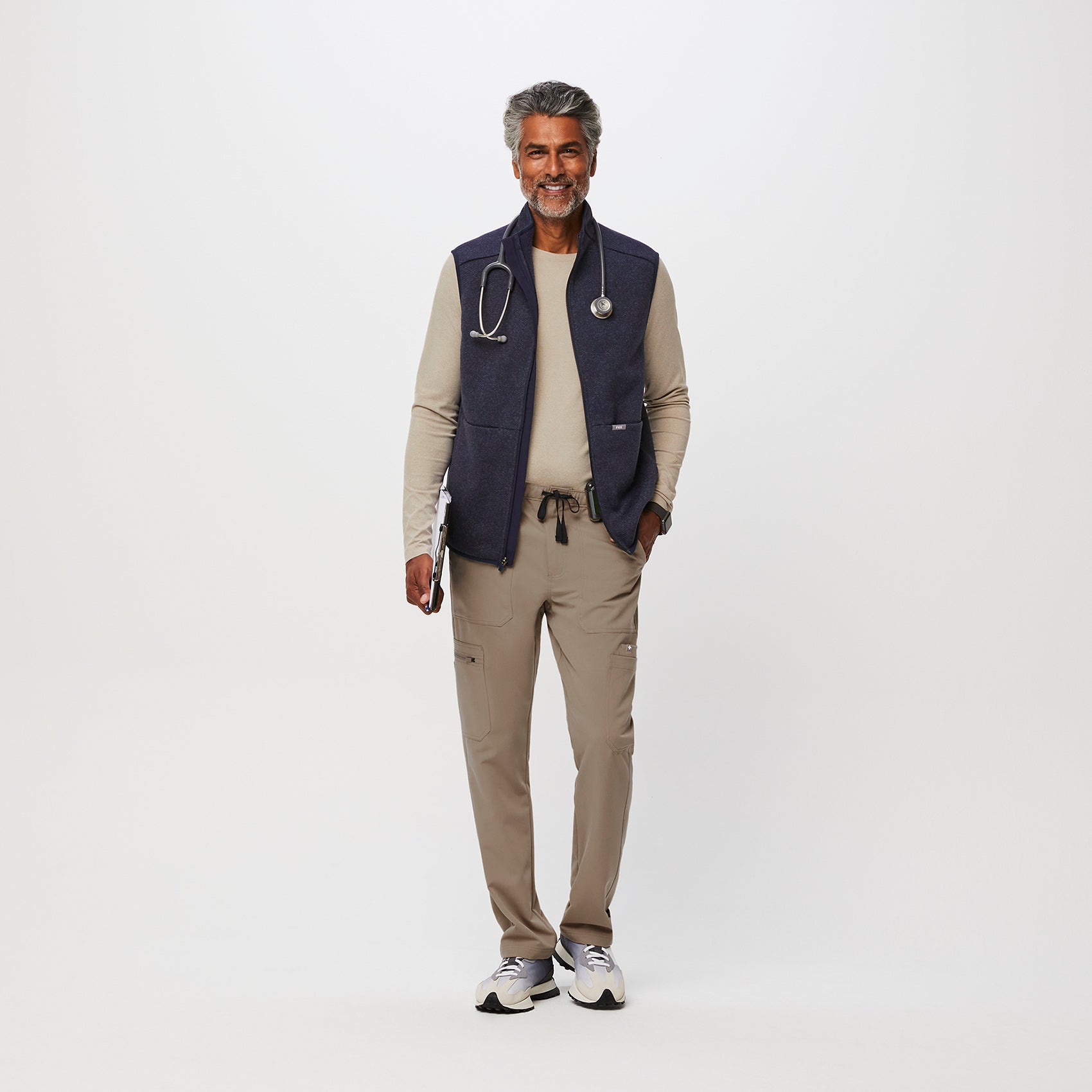 Men's On-Shift™ Sweater Knit Vest · FIGS