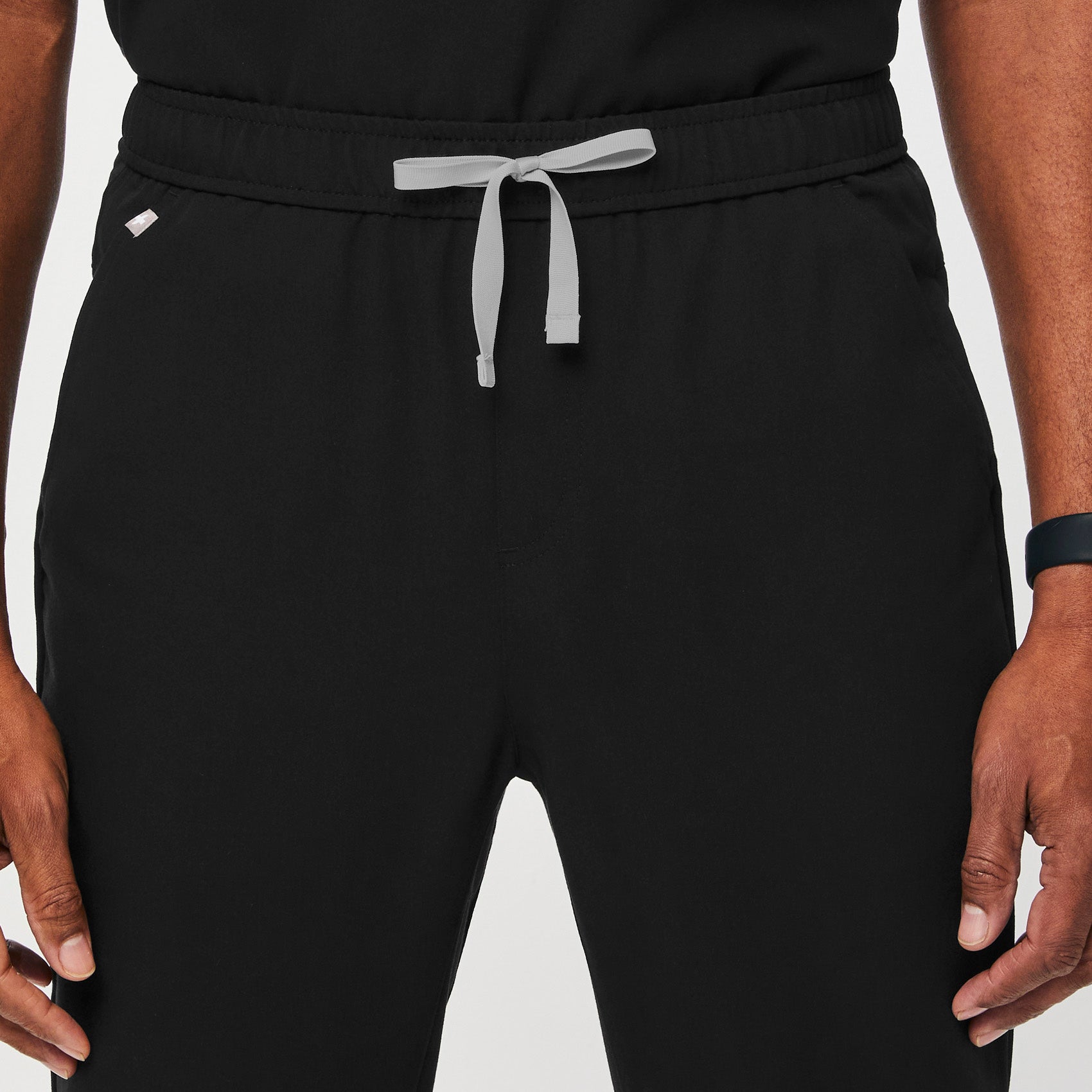 FIGS Tansen Jogger Scrub Pants for Men - Black, Tall XS : Buy