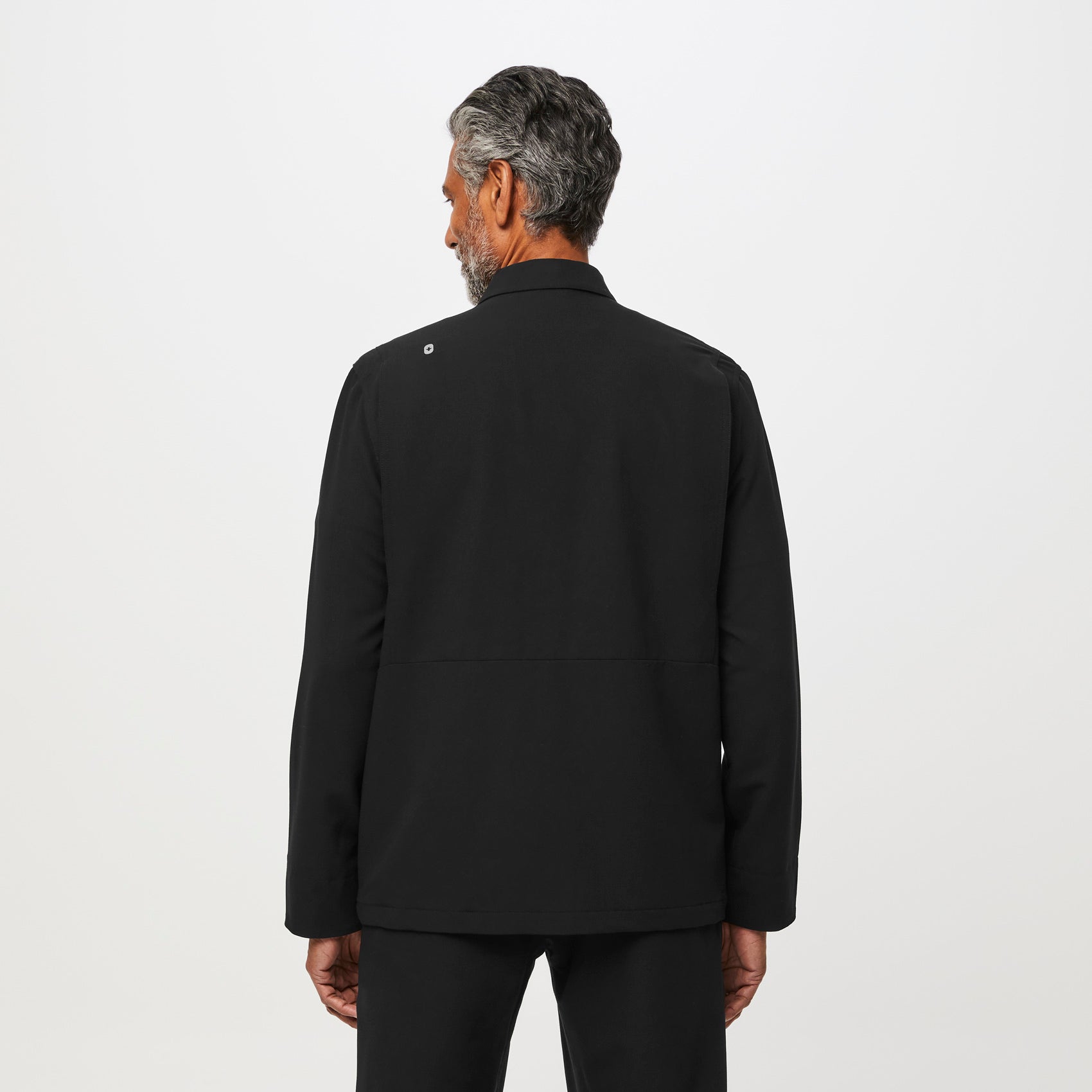 Men's Makato Seamless Longsleeve Underscrub - Black · FIGS