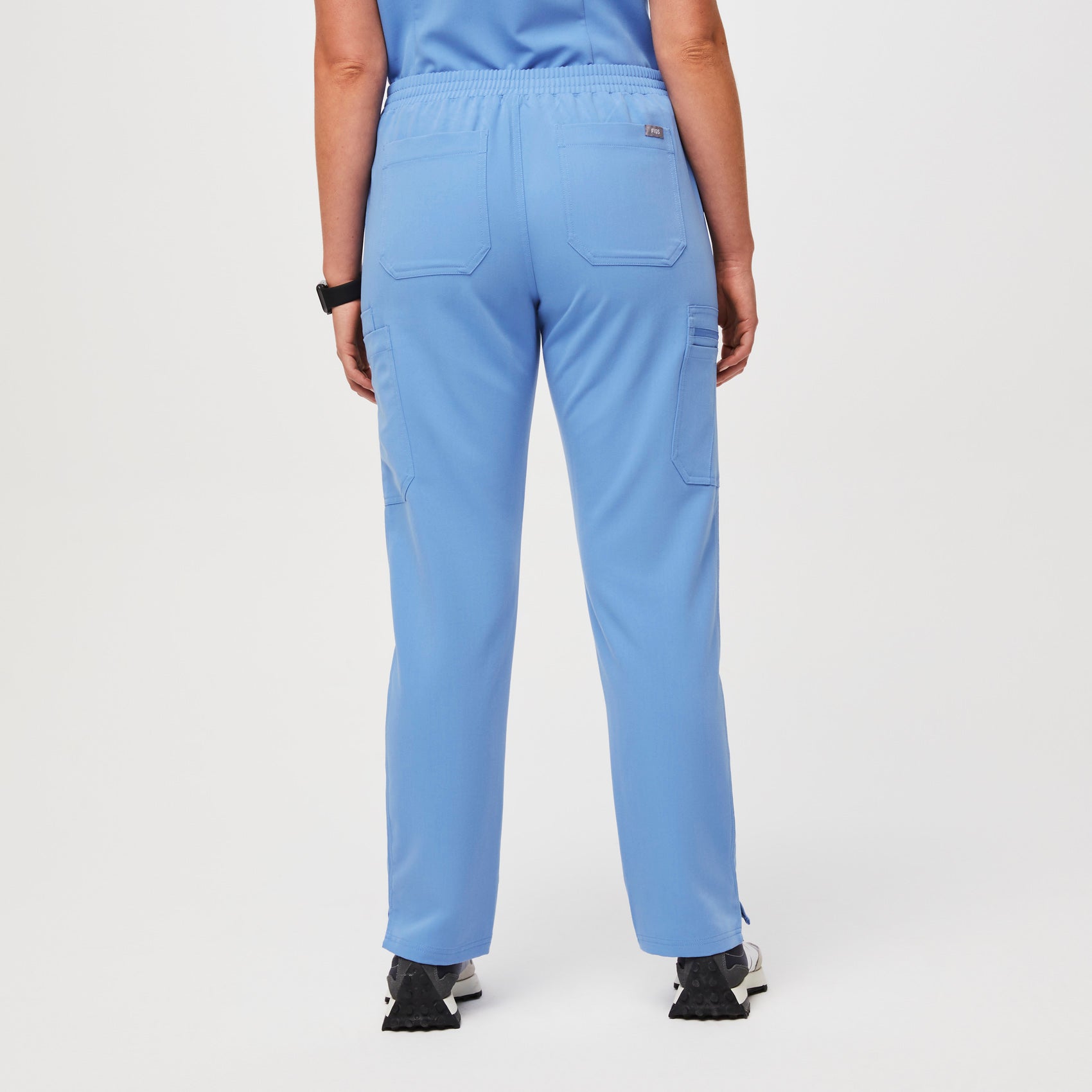 Urbane Essentials Womens StraightLeg Pant  Ceil Blue  Scrub Pro Uniforms