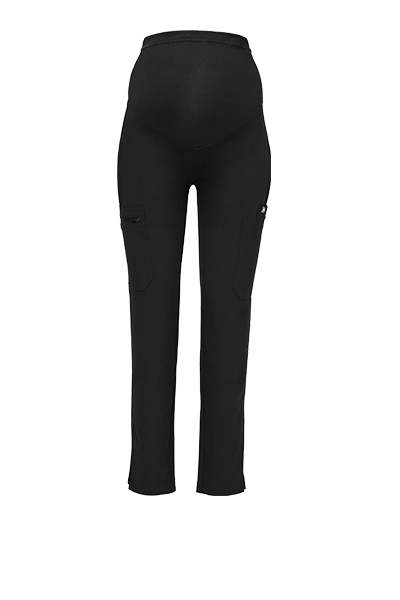 Yola™ Maternity Slim Scrub Pants - Black · FIGS