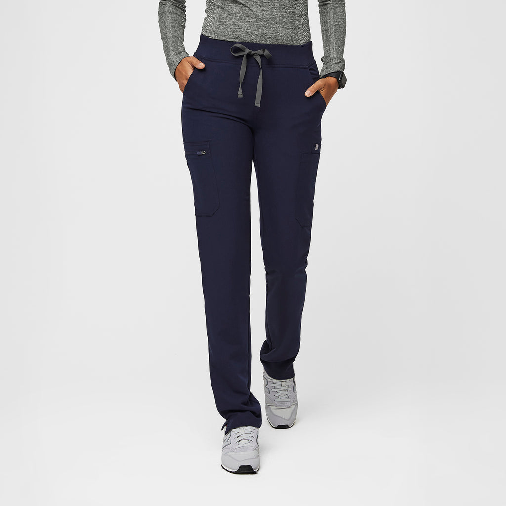 women's Navy Yola™ - Tall Skinny Scrub Pants 2.0 - XXS - Tall / Navy ...