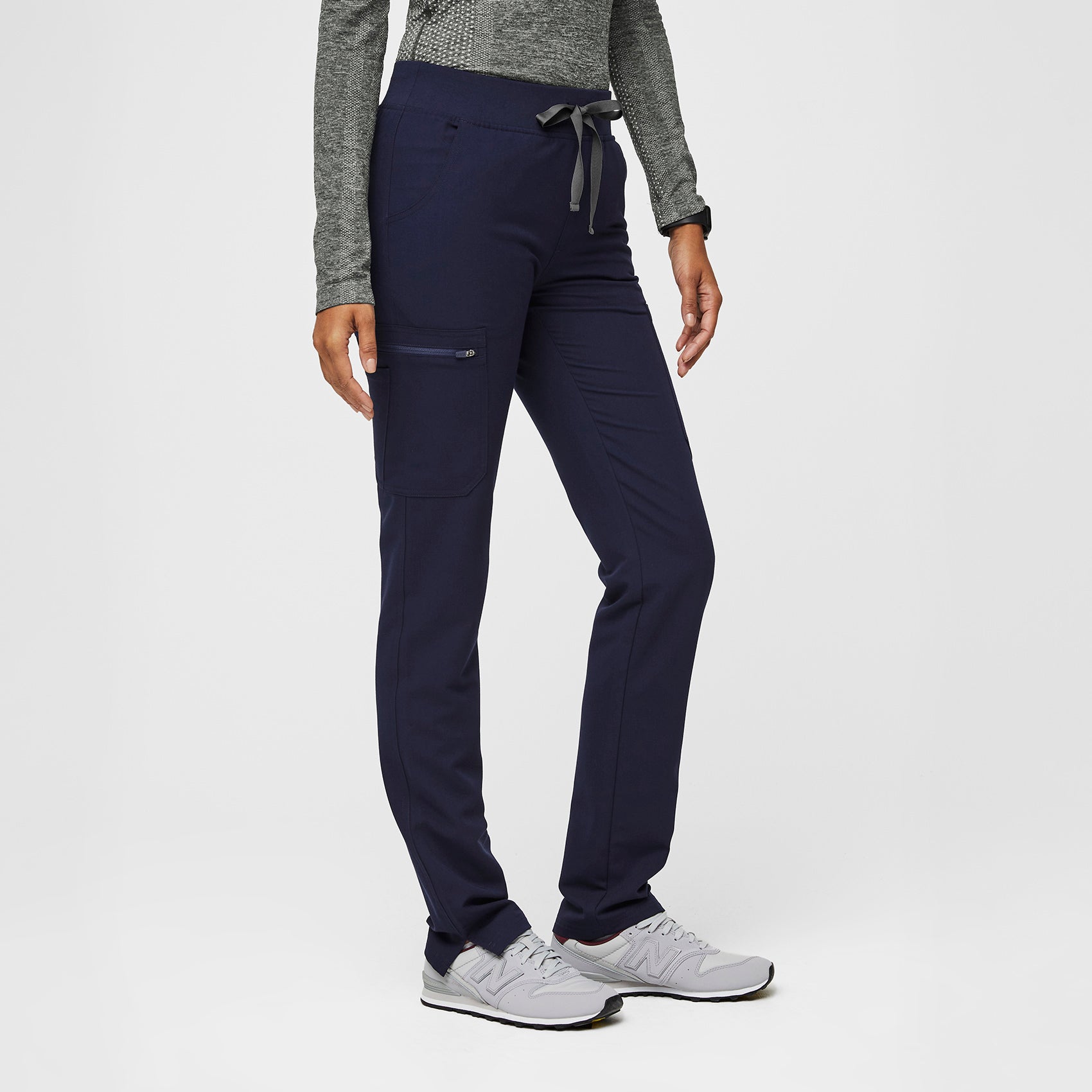 NWT FIGS Dusty Blue Zamora Joggers Medium/Petite