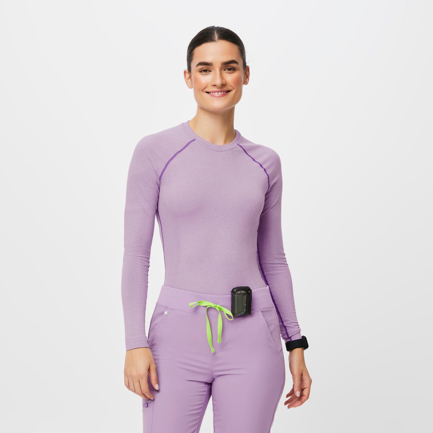 Women's Performance Underscrub Legging - Mauve · FIGS