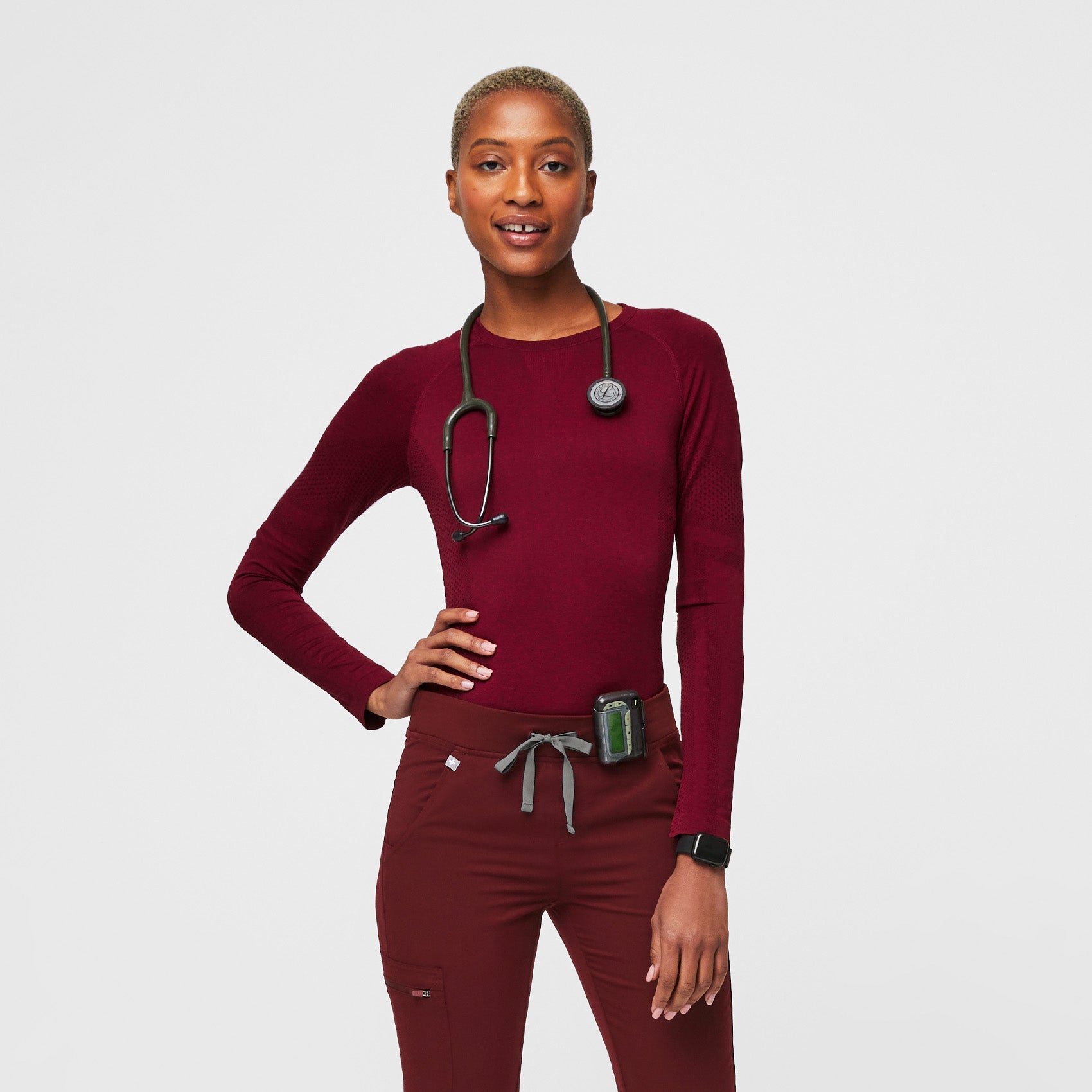 Women's Salta Longsleeve Performance Underscrub · FIGS