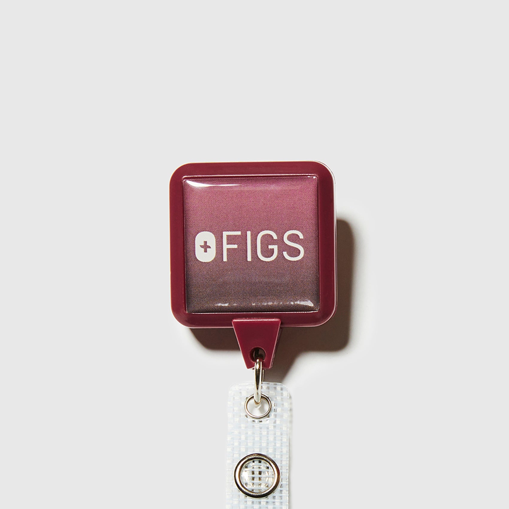 FIGS Square Badge Reel
