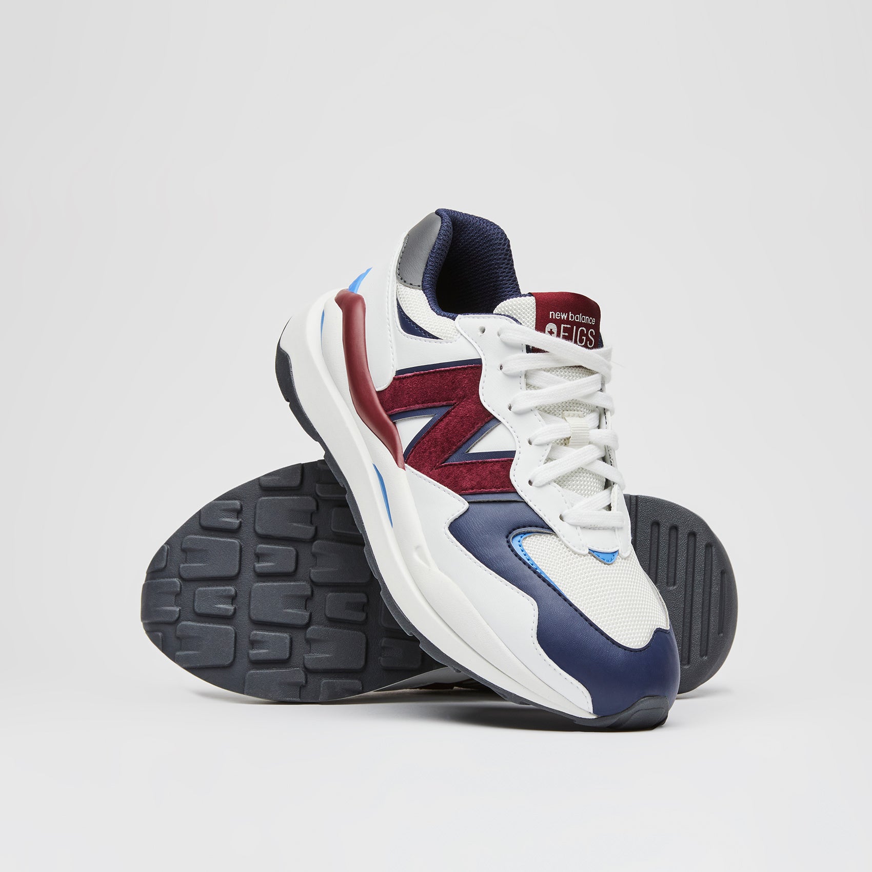 Unisex FIGS  New Balance 5740 - Optic White/Navy