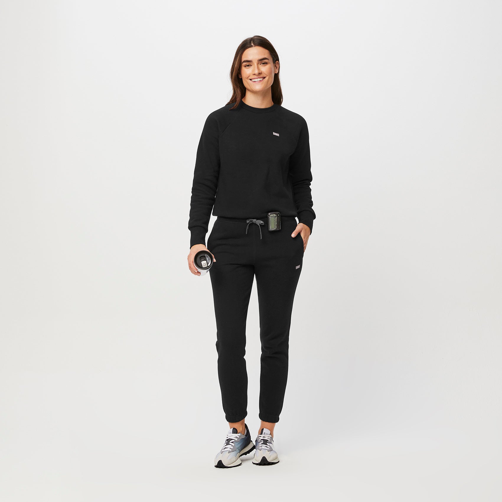 Women's Off-Shift Jogger Sweatpant™ - Black · FIGS