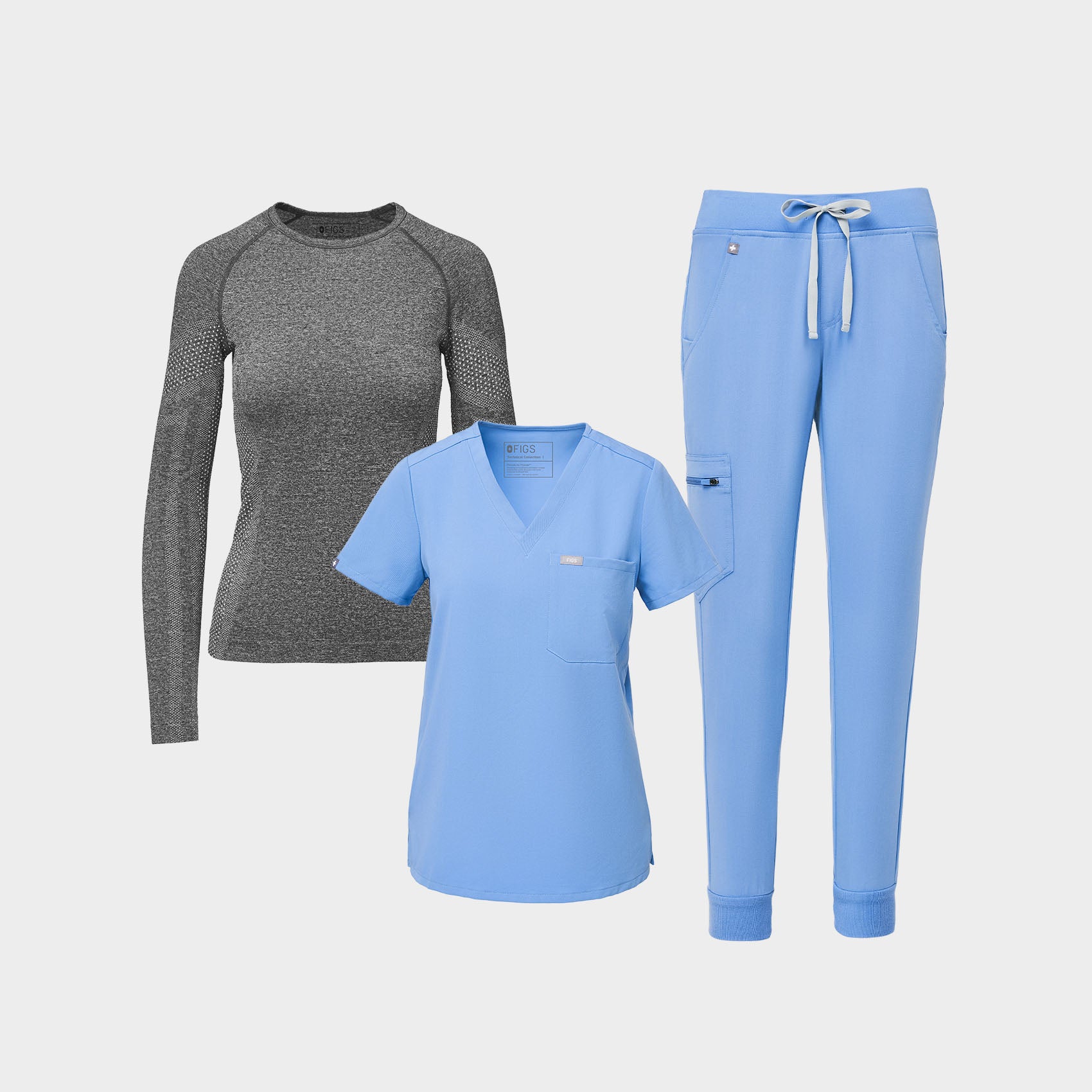 Women's On-Shift Layering Essentials Kit · FIGS