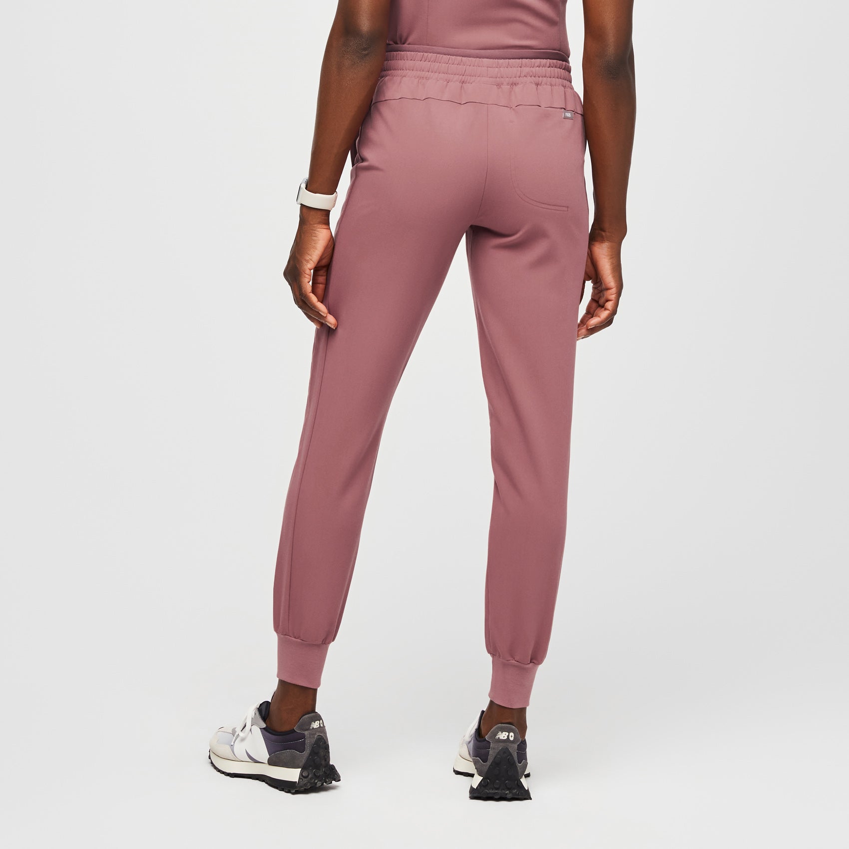 Rubi Slim Scrub Jogger in Vivid Purple - Women's Pants by Jaanuu