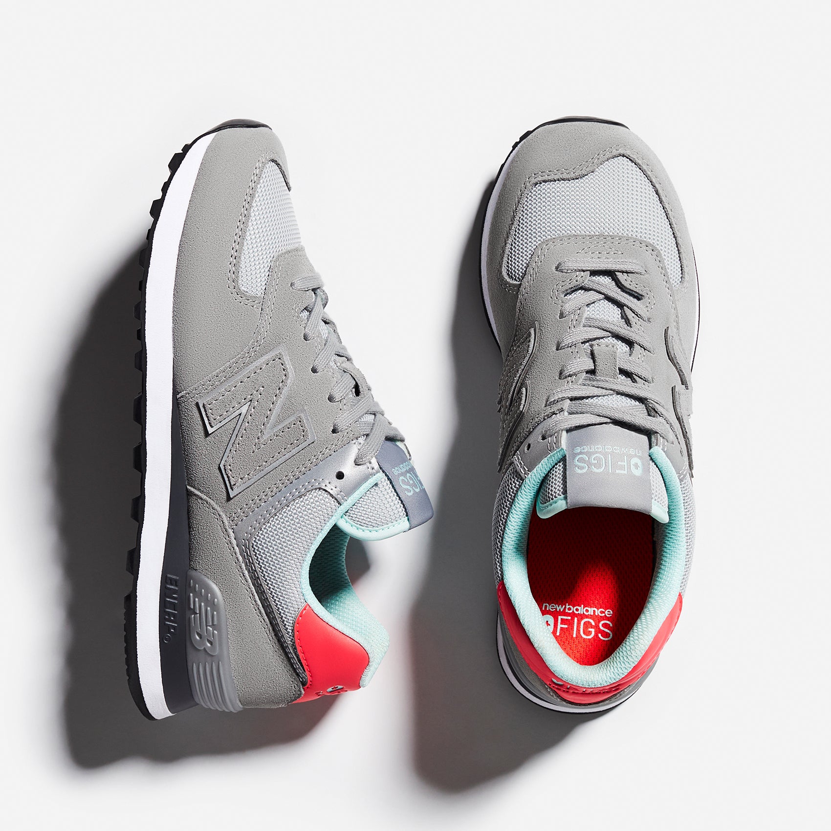 gray new balance women's