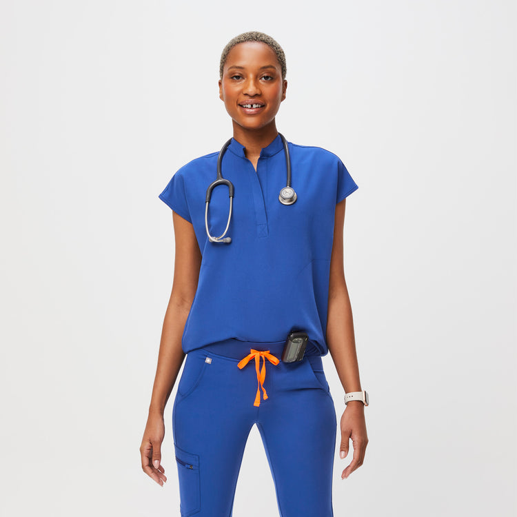 Women's Winning Blue Scrubs · FIGS