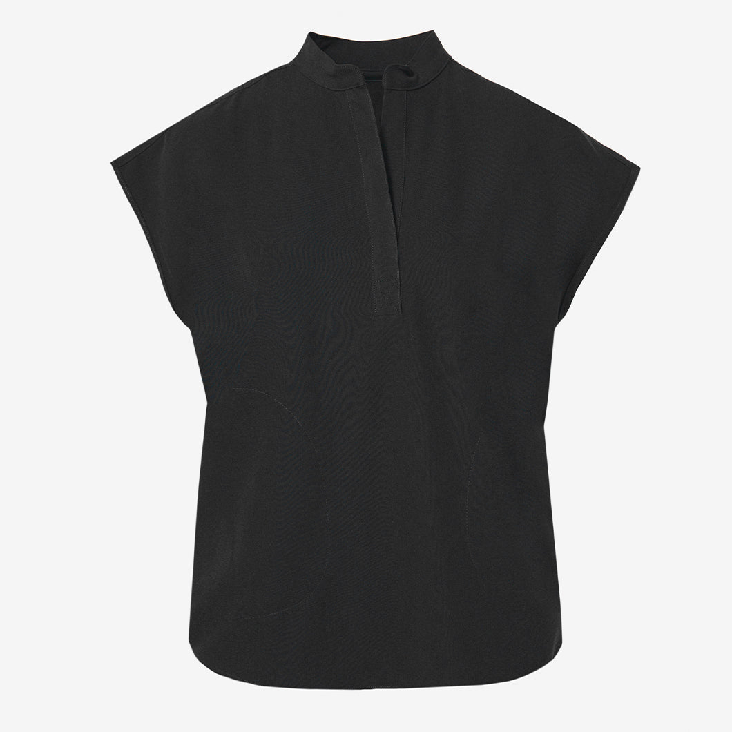 Women's Rafaela Oversized Scrub Top™ - Black · FIGS
