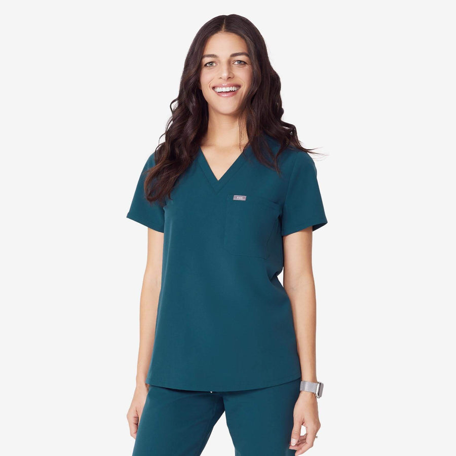 Women's One-Pocket Scrub Top - Catarina – FIGS