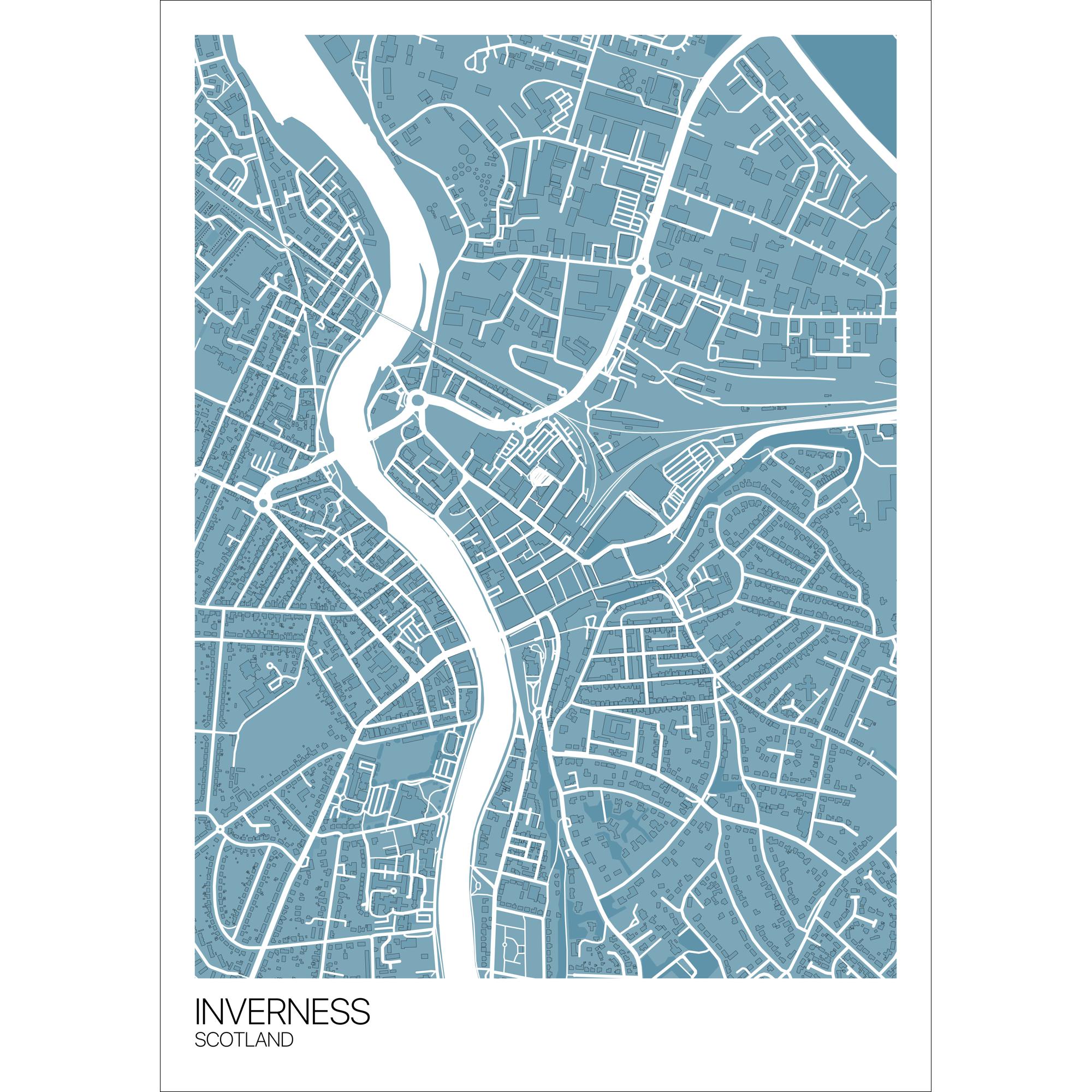 inverness map