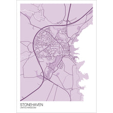 Load image into Gallery viewer, Map of Stonehaven, United Kingdom