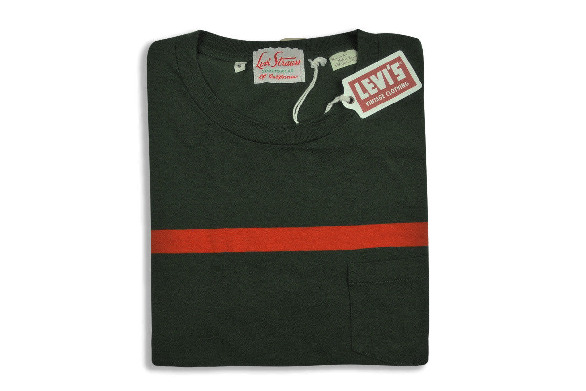 Levi's Levi's Vintage Clothing 1950s Sportswear Tee in Green for