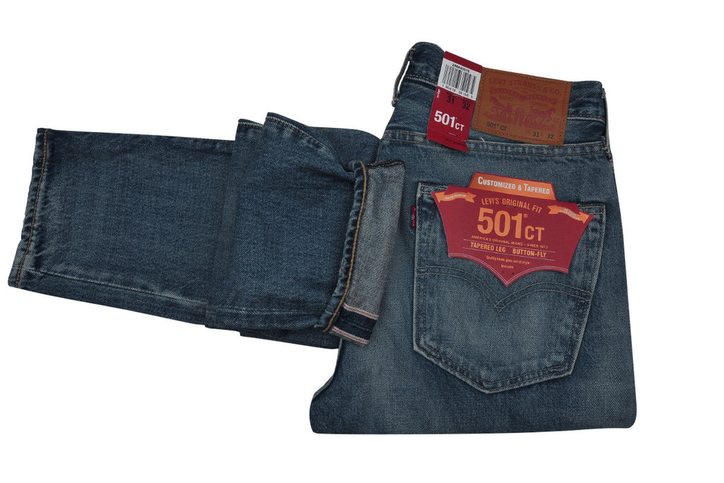 Levi S Premium 501ct Gibson Selvedge Customized And Tapered Jeffrey Mark