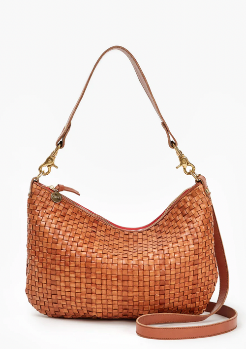 Clare V. Summer Simple Tote in Crochet Checkers — Zuri&Francis