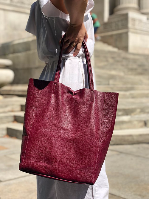 The Jacksons Small Salute Tote Bag in Natural