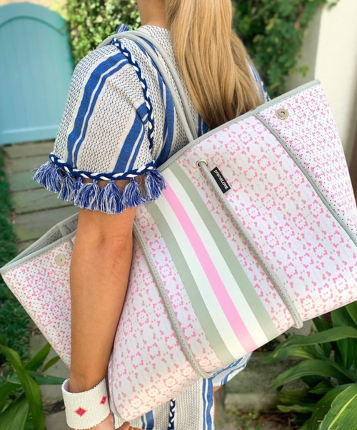 Summer Simple Tote in Multi Condessa Plaid by Clare V. exclusive at – The  Shoe Hive