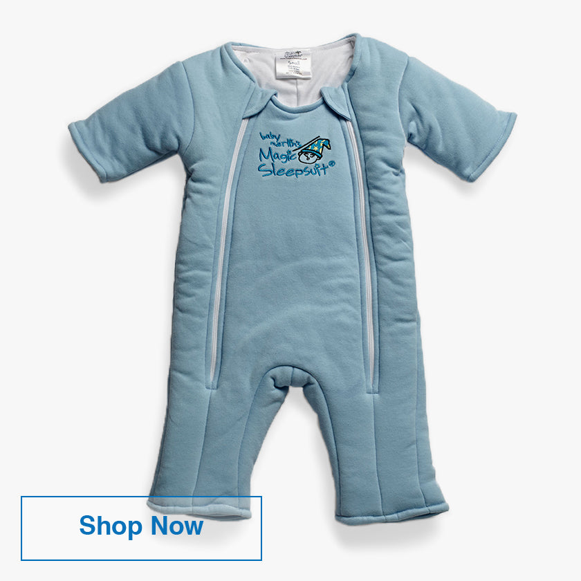 weighted infant sleepsuit