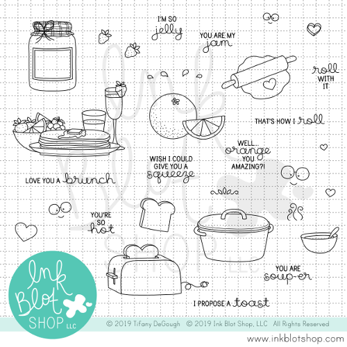 Journaling Spots :: 6x8 Clear Stamp Set