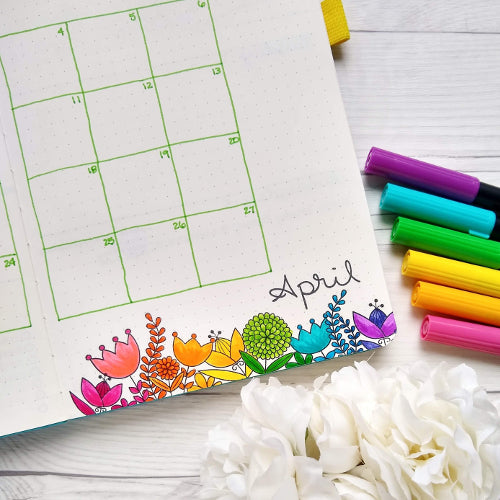 Months & Days (Calendar Builder) :: 4x6 Clear Stamp Set – Ink Blot Shop LLC