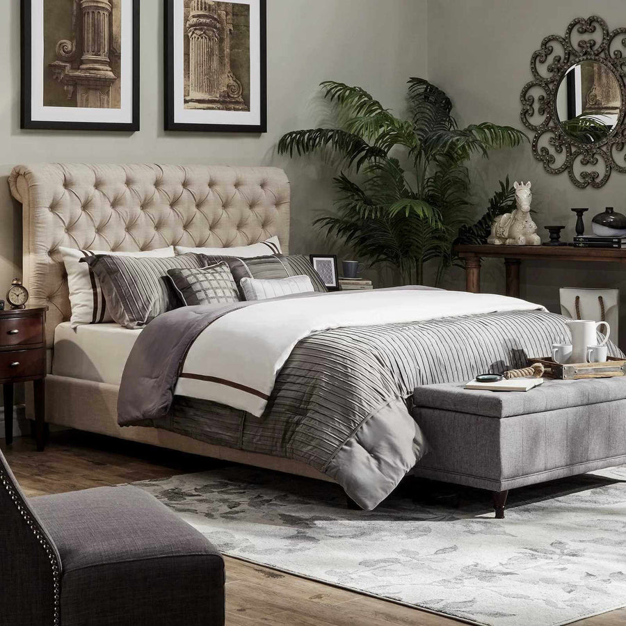 sleigh bed frame