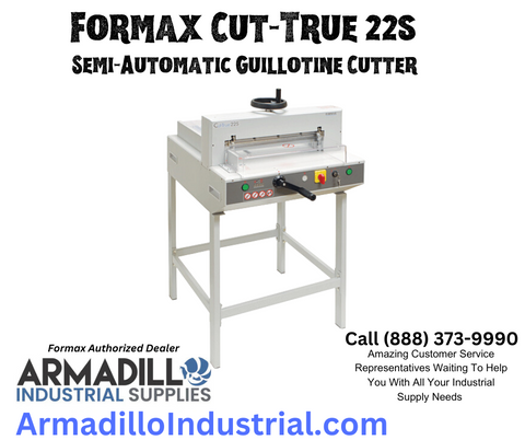 Formax Cut-True 22S Electric Paper Cutter - Price Match Guarantee