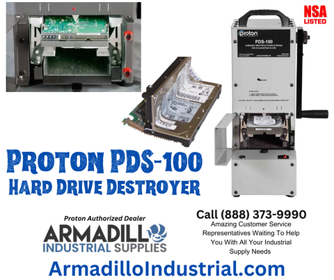 Proton PDS-100 Hard Drive Crusher - Armadillo
