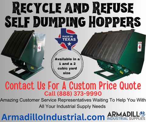 Recycle and Refuse Hoppers - Armadillo