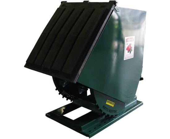 1 Cubic Yard Recycle and Refuse Self-Dumping Hopper - Armadillo Industrial product image