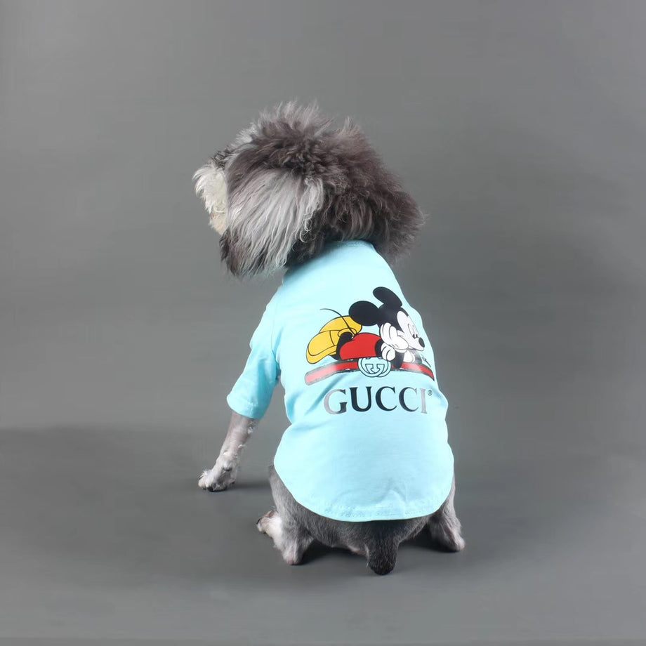 gucci dog t shirt