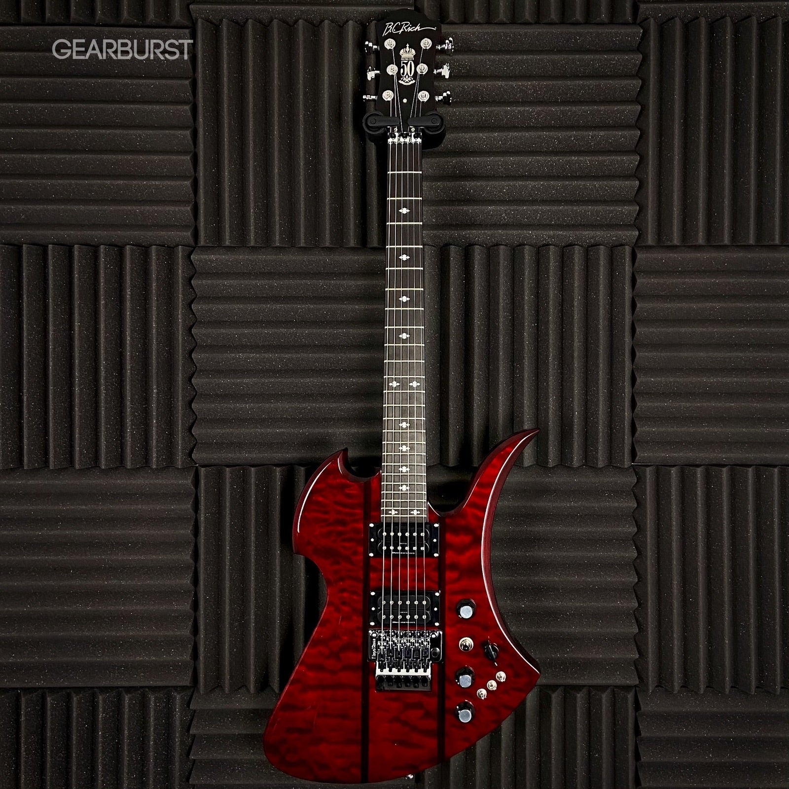 bc rich mockingbird red