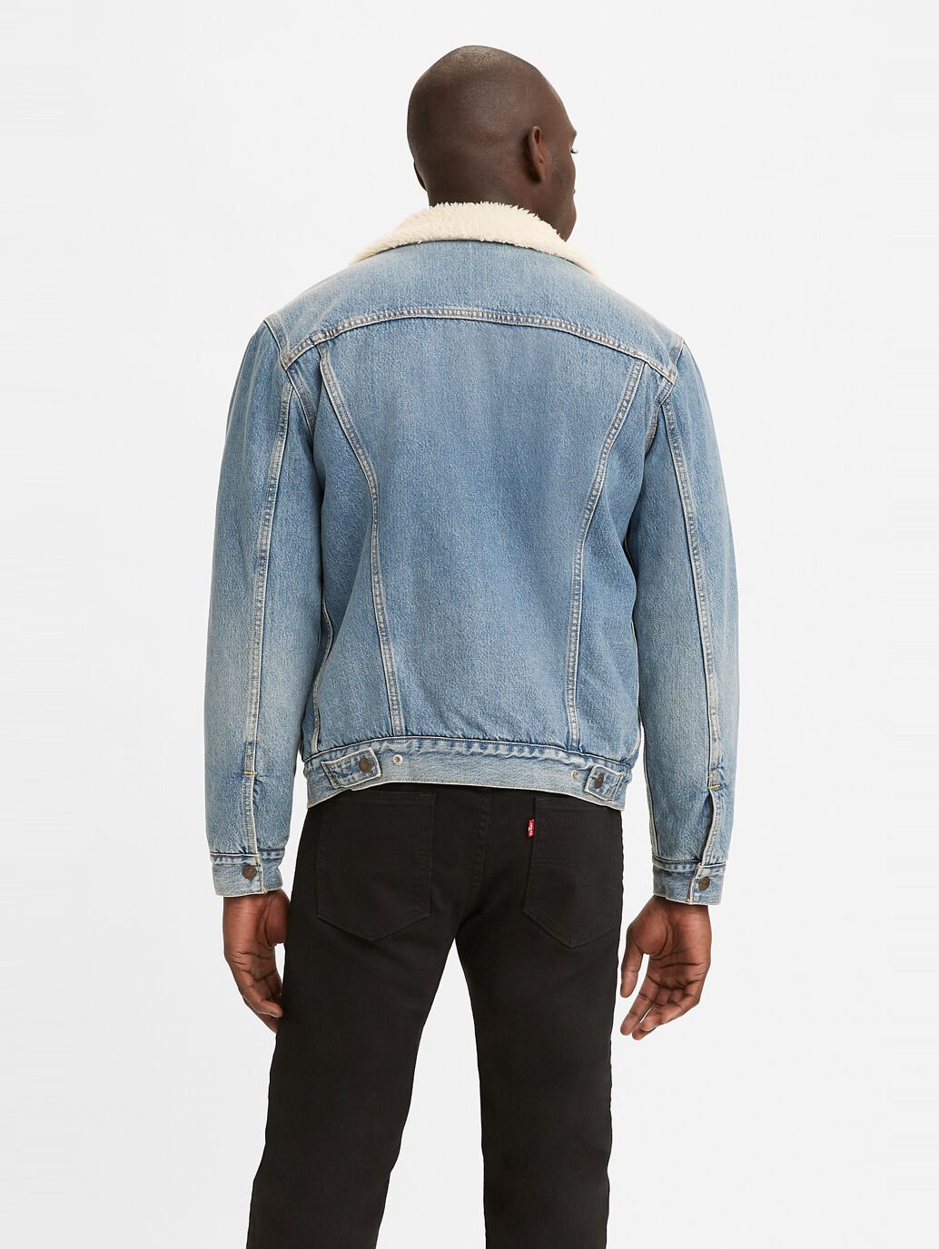 Levi's Sherpa Trucker Jacket - Otherside – Oxfords Clothing