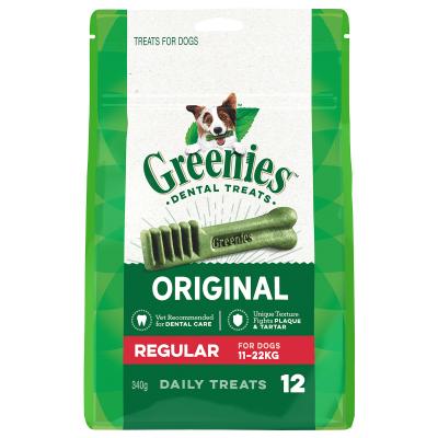 Greenies Dental Chew-Regular For Dogs 11-22kg,Original-510g-(18 Treats).