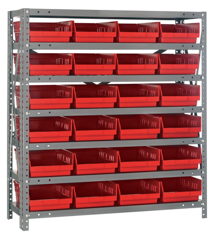 Steel Shelf Bin Organizer